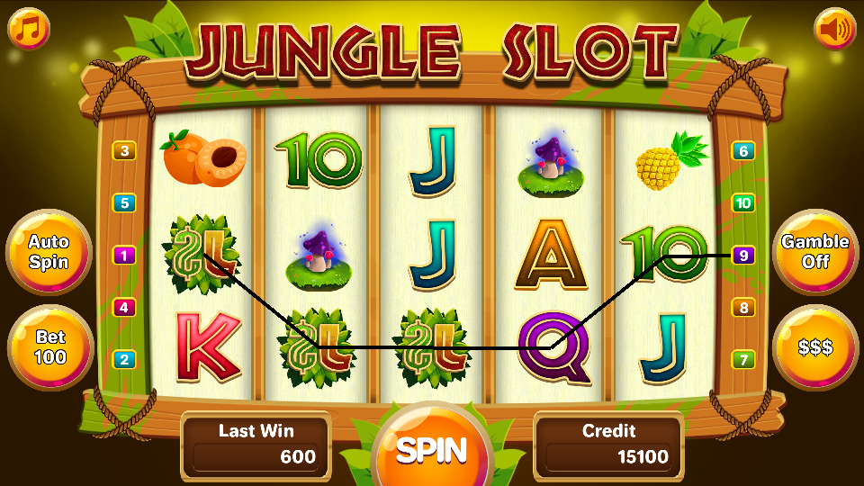 Jungle Slot Capture d'écran 2