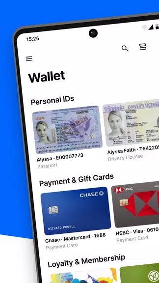 Folio: Digital Wallet App ภาพหน้าจอ 0