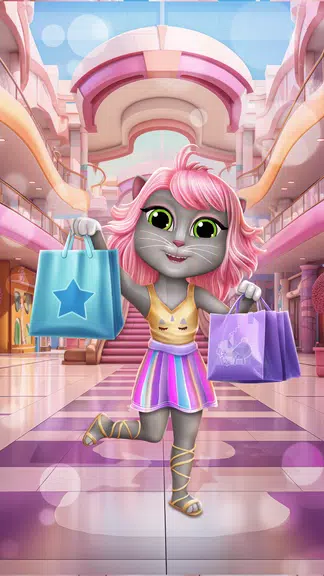 Virtual Pet Lily 2 - Cat Game Ảnh chụp màn hình 0