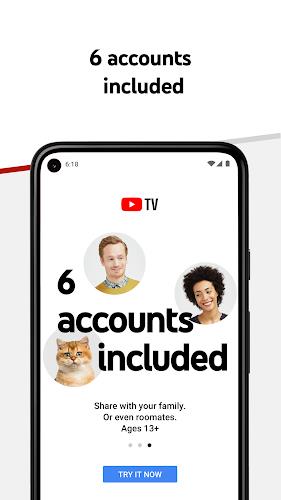 YouTube TV: Live TV & more Screenshot 1