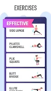 Buttocks Workout - Hips, Butt Zrzut ekranu 3