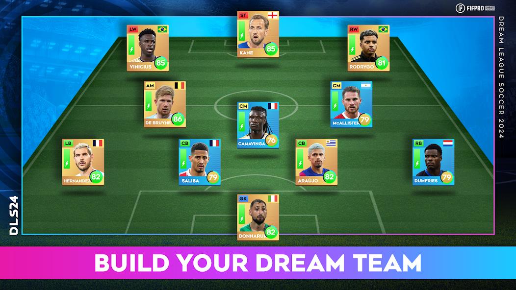 Dream League Soccer 2024 Mod スクリーンショット 3