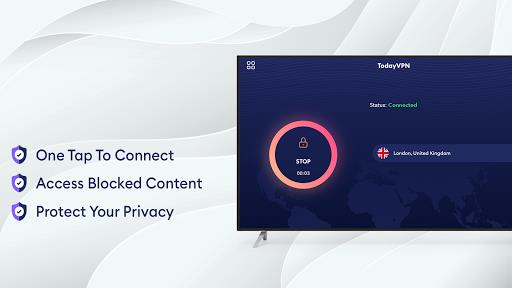 Today VPN - Free VPN Proxy - Unlimited VPN ภาพหน้าจอ 0