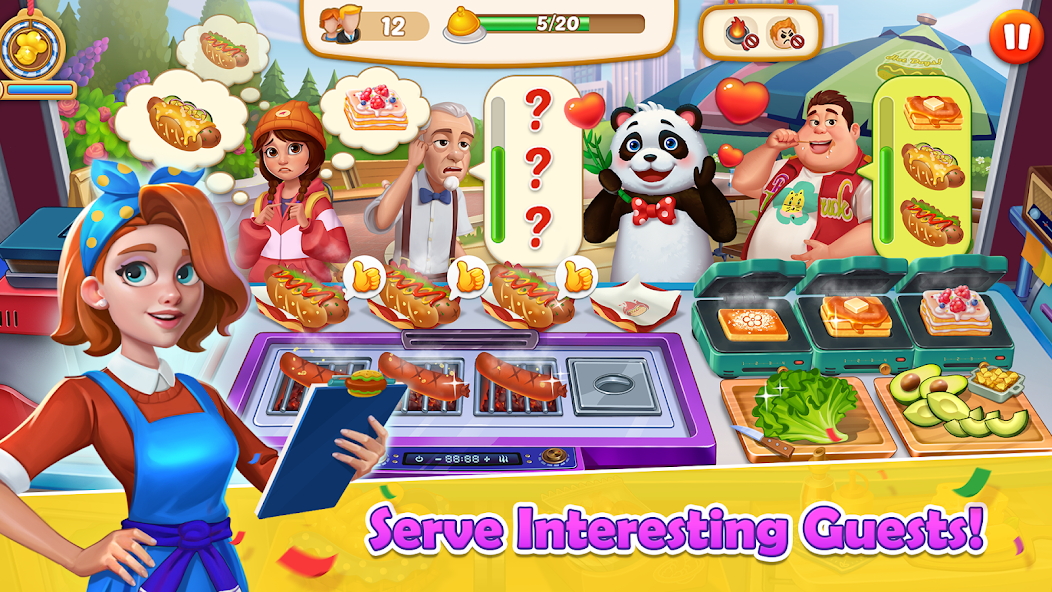 Rita’s Food Truck:Cooking Game Mod Screenshot 2