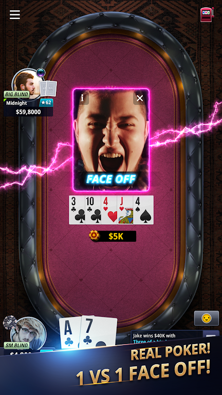 B17 Poker - Texas Hold’em, Live cam poker Ảnh chụp màn hình 0