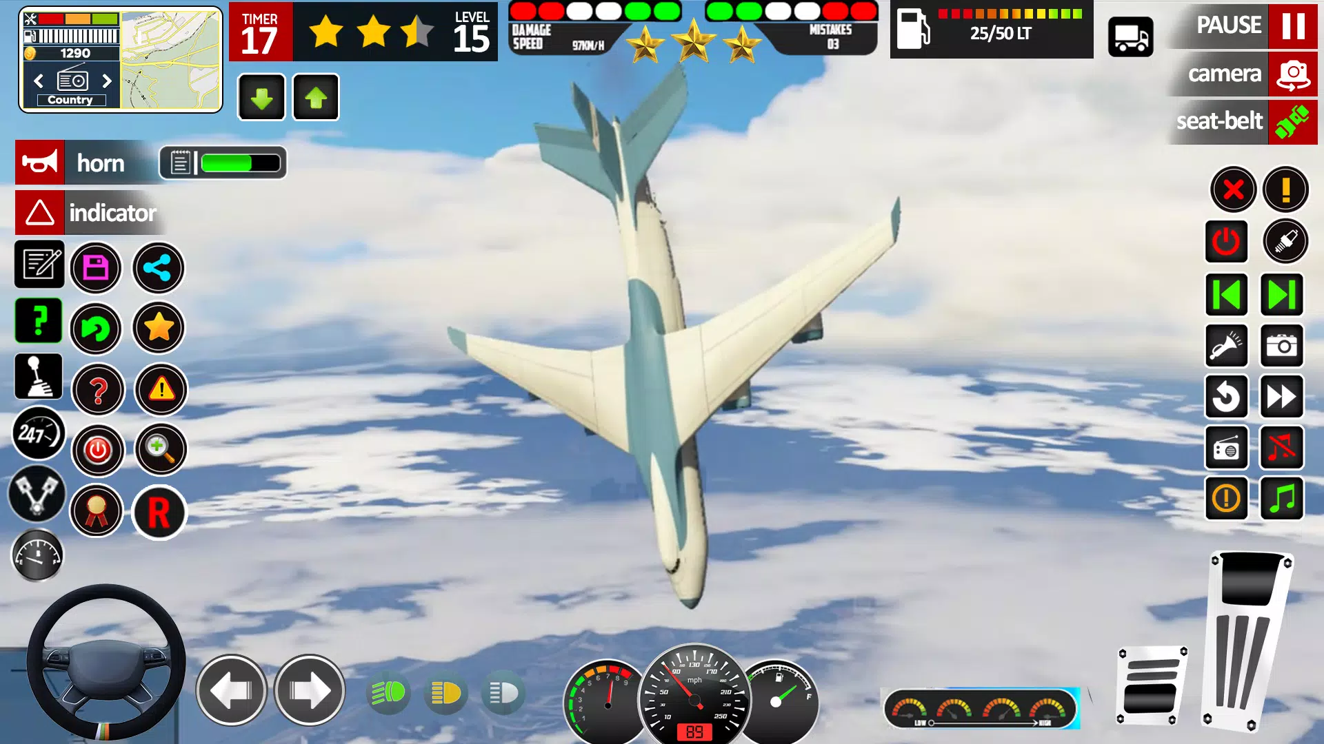 Plane Game Flight Simulator 3d Скриншот 1