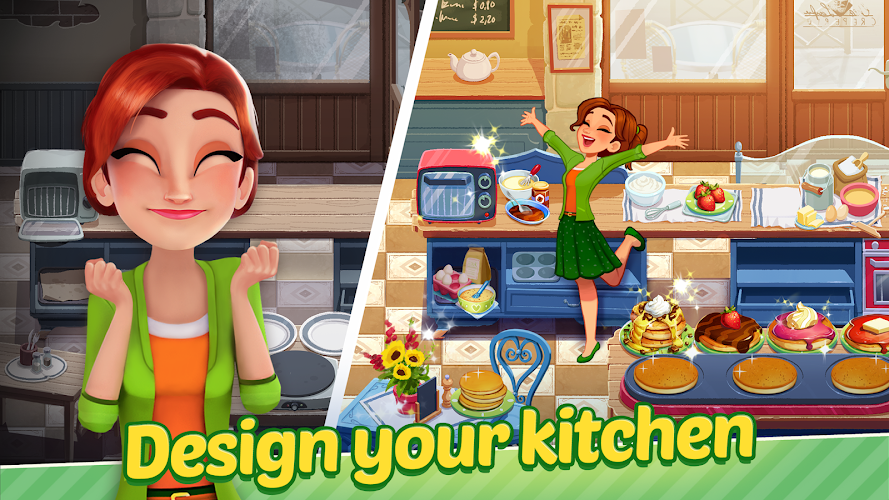 Delicious World - Cooking Game Captura de tela 0