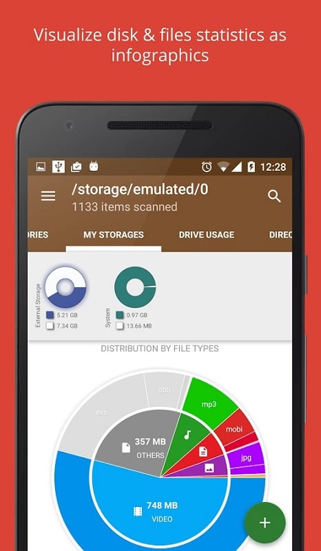 Disk & Storage Analyzer [PRO] Tangkapan skrin 0