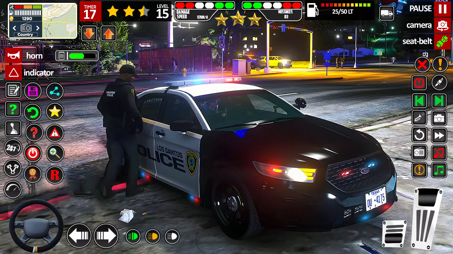 Car Chase Game Cop Simulator Zrzut ekranu 0