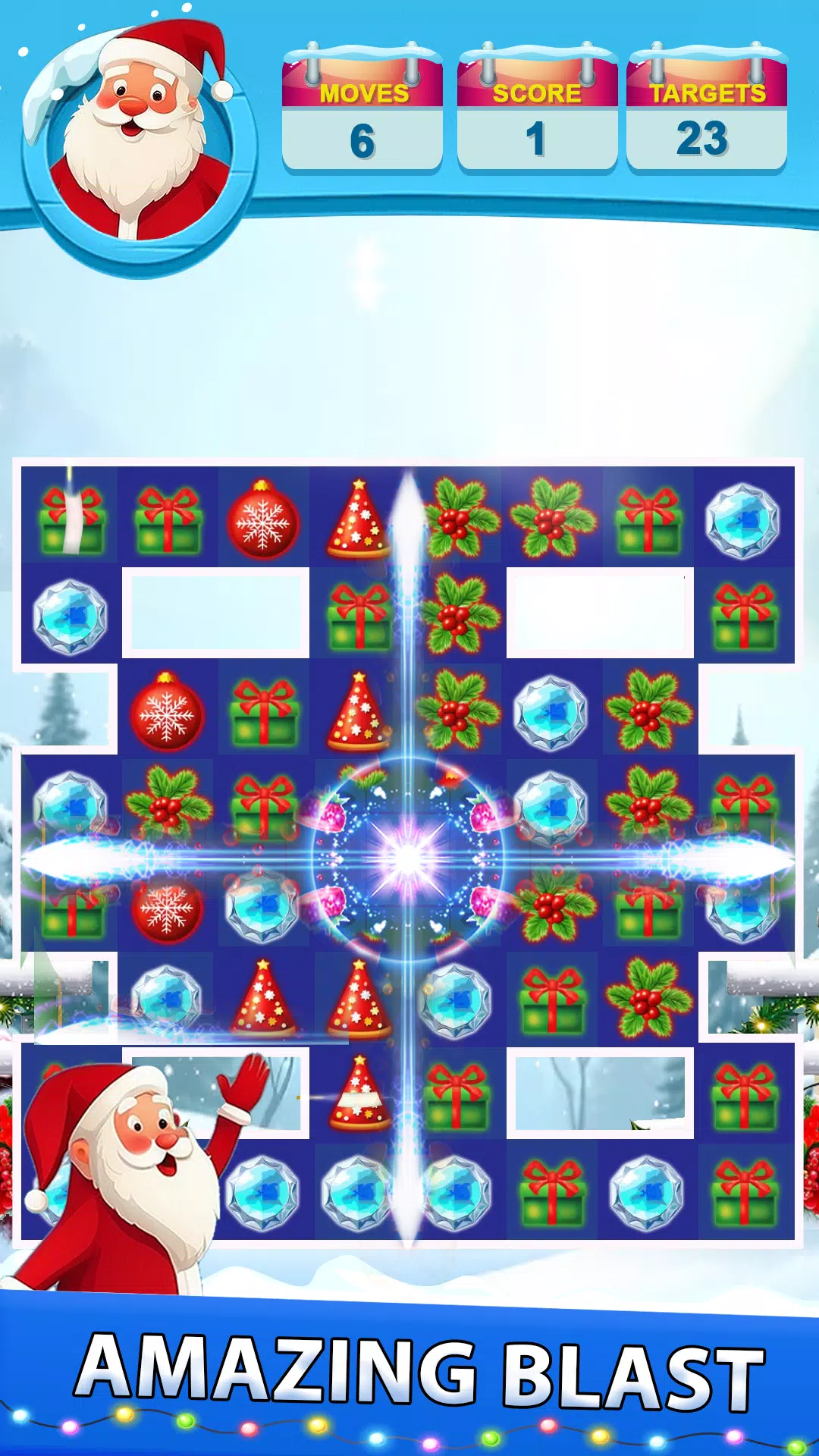 Santa Match Adventure Capture d'écran 0