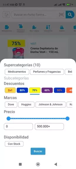 PuntoFarma Captura de pantalla 1