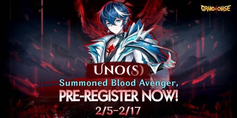 GrandChase opens pre-registration for Blood Avenger Uno(S), with cool IRL merch up for grabs