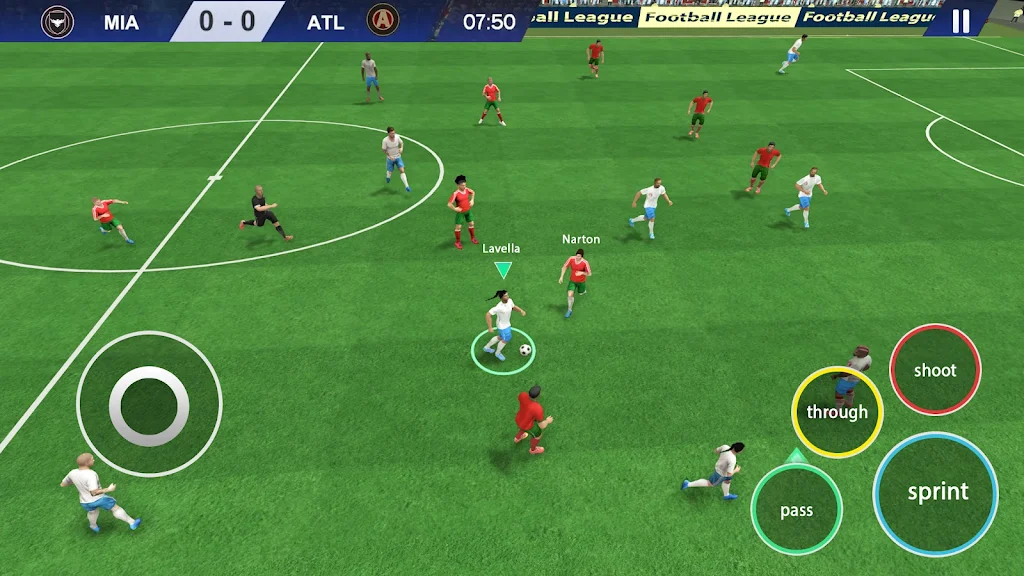 Soccer Football Game 2023 ภาพหน้าจอ 3