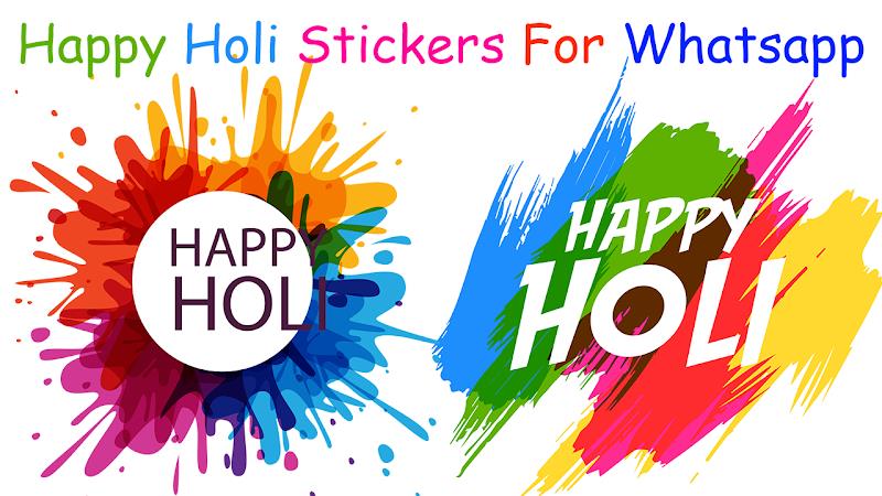 Holi Stickers and Holi Images Zrzut ekranu 2