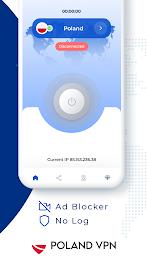 VPN Poland - Get Poland IP Screenshot 1
