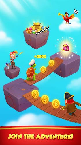 Coin Rush - Pirate GO! ภาพหน้าจอ 1