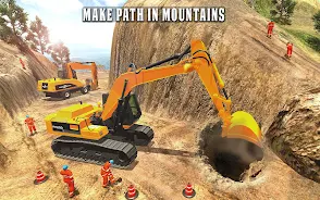 Road Builder Construction 2018 Tangkapan skrin 0