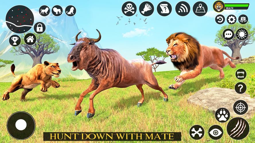 Ultimate Lion Simulator Game 스크린샷 0