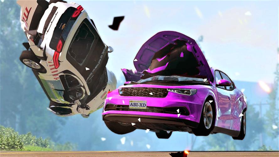 Car Crash: 3D Mega Demolition Capture d'écran 1