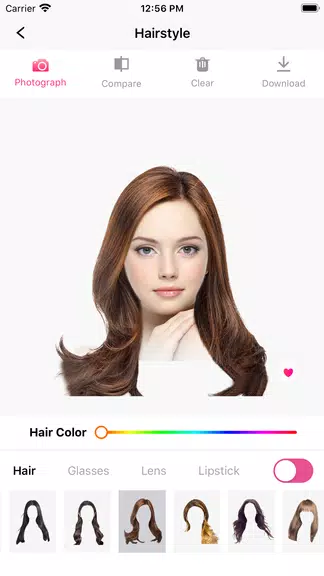 Hair Makeover-modiface・haircut ဖန်သားပြင်ဓာတ်ပုံ 1