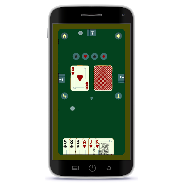 Crazy Eights UNO Offline Tangkapan skrin 2