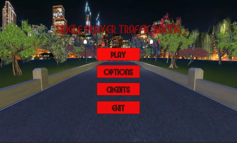 Single Player Traffic Racing স্ক্রিনশট 0