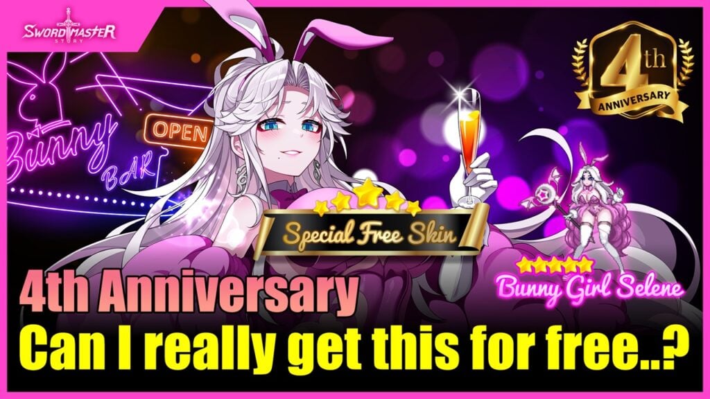 ¡Sword Master Story celebra su cuarto aniversario con toneladas de regalos!