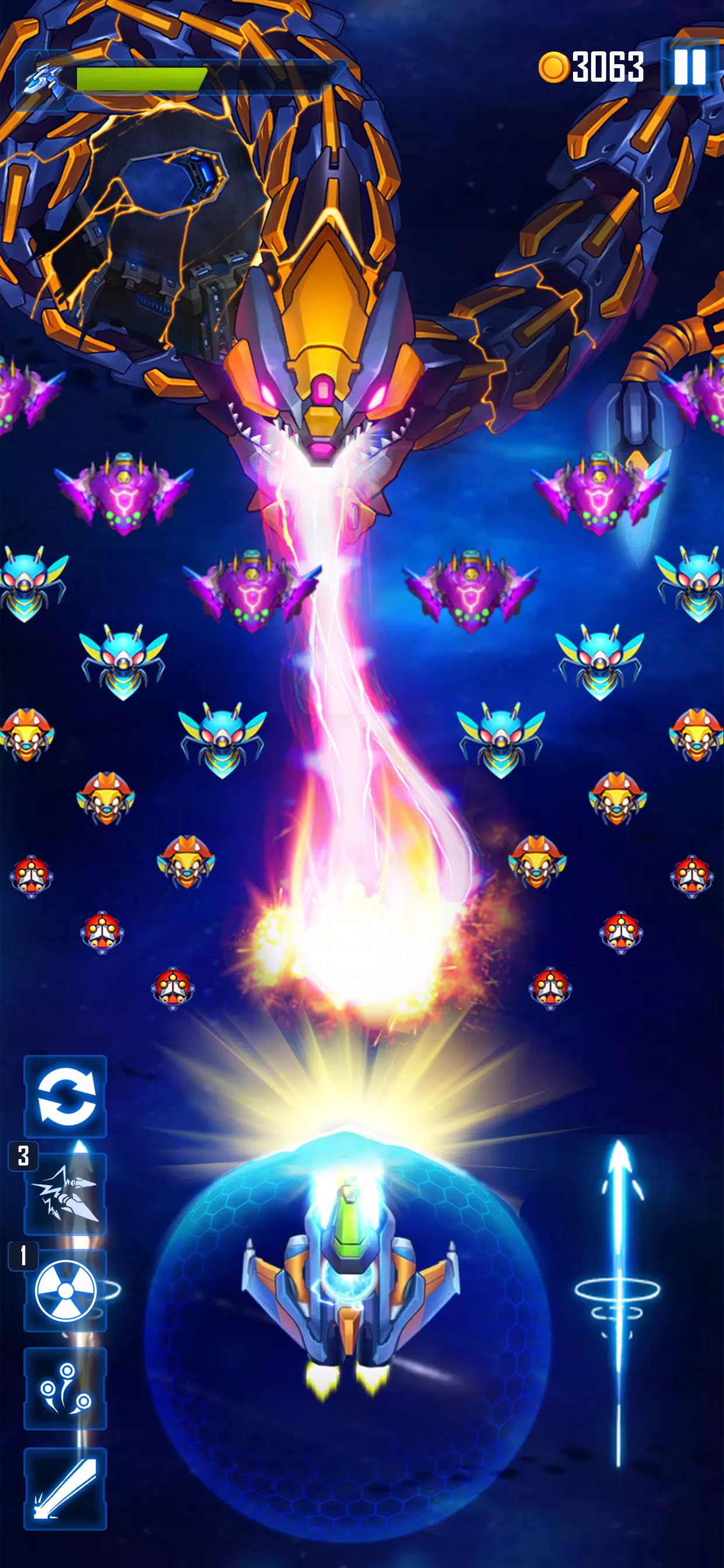 WindWings: Space Shooter Schermafbeelding 0