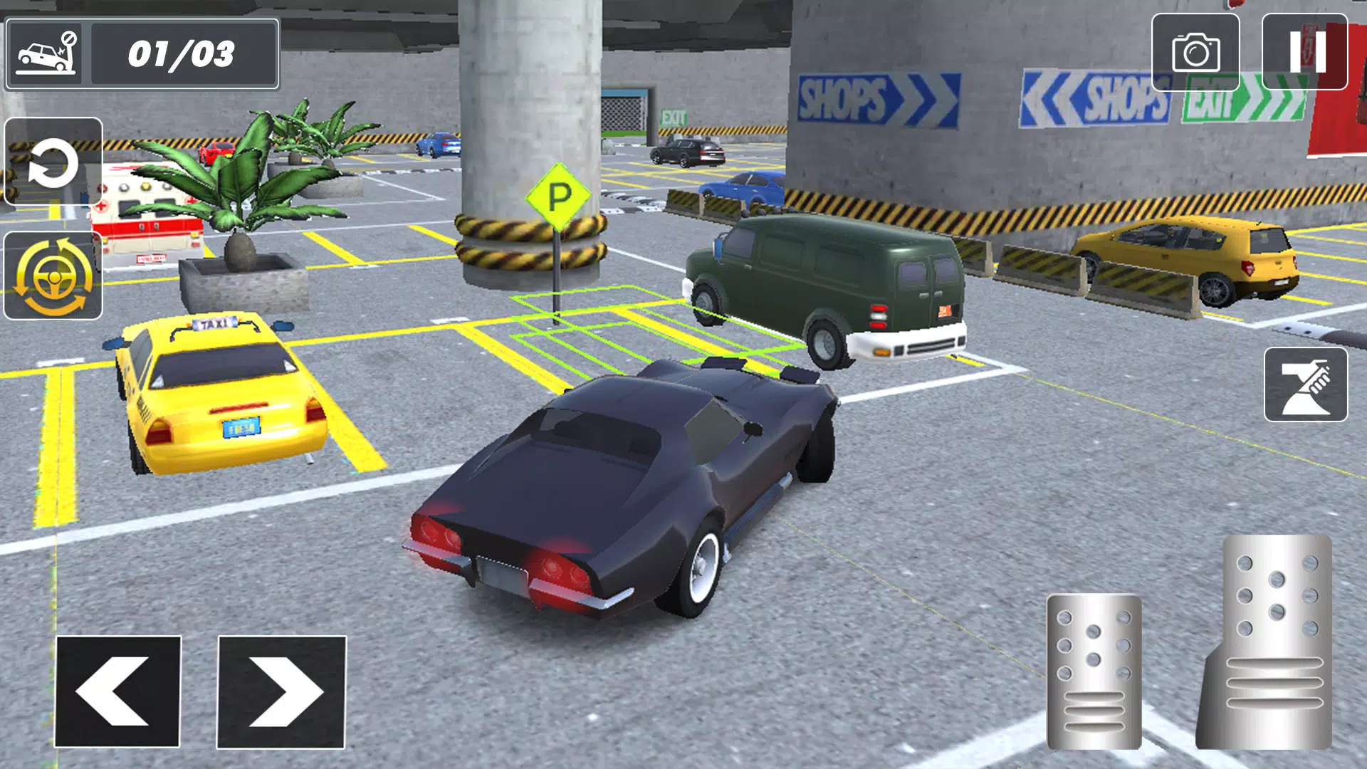 Car Parking 3D Simulation Game Zrzut ekranu 2