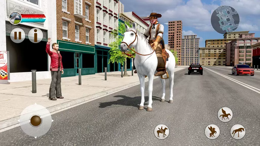 Flying Horse Taxi Transport Screenshot 0