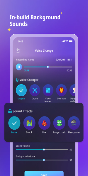 Voice Changer-MagicMic Captura de pantalla 2