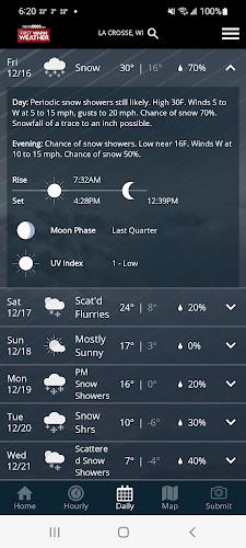 Schermata News 8000 First Warn Weather 3