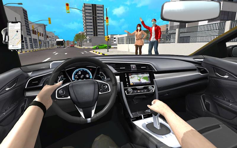 Open World Taxi Sim 2023 Captura de tela 3