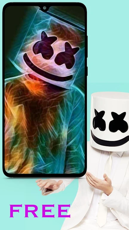 Marshmello Wallpaper 스크린샷 1