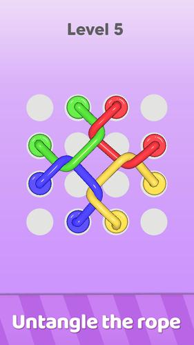 Tangle Rope 3D Captura de tela 0