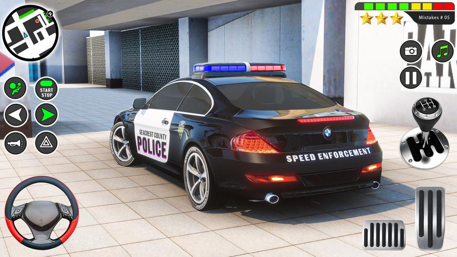 Super Police Car Parking 3D Captura de tela 3