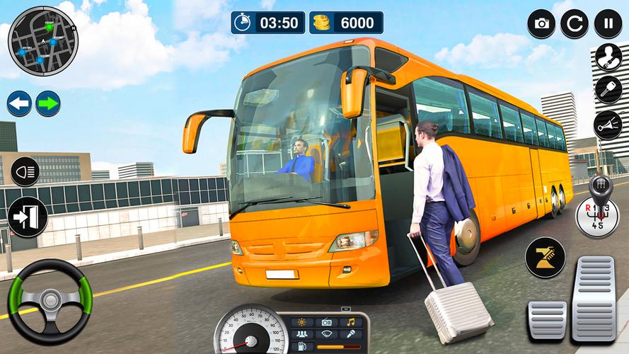 Bus Simulator Game: Coach Game ဖန်သားပြင်ဓာတ်ပုံ 1