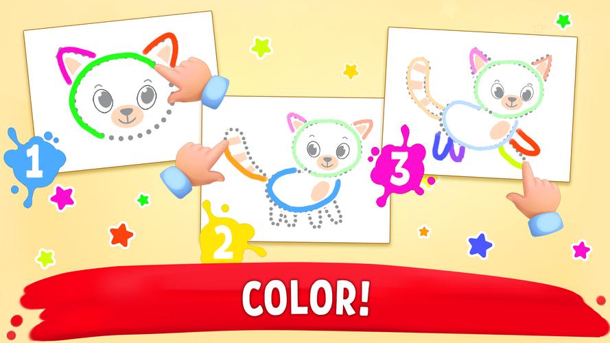 Coloring book Games for kids 2 Capture d'écran 2