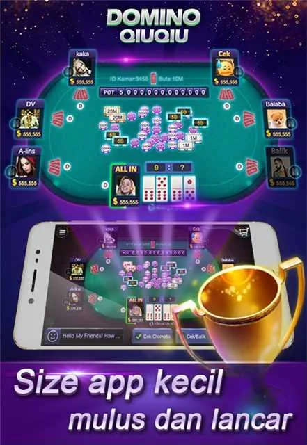 Domino qq gaple qiuqiu  remi poker domino99 スクリーンショット 1