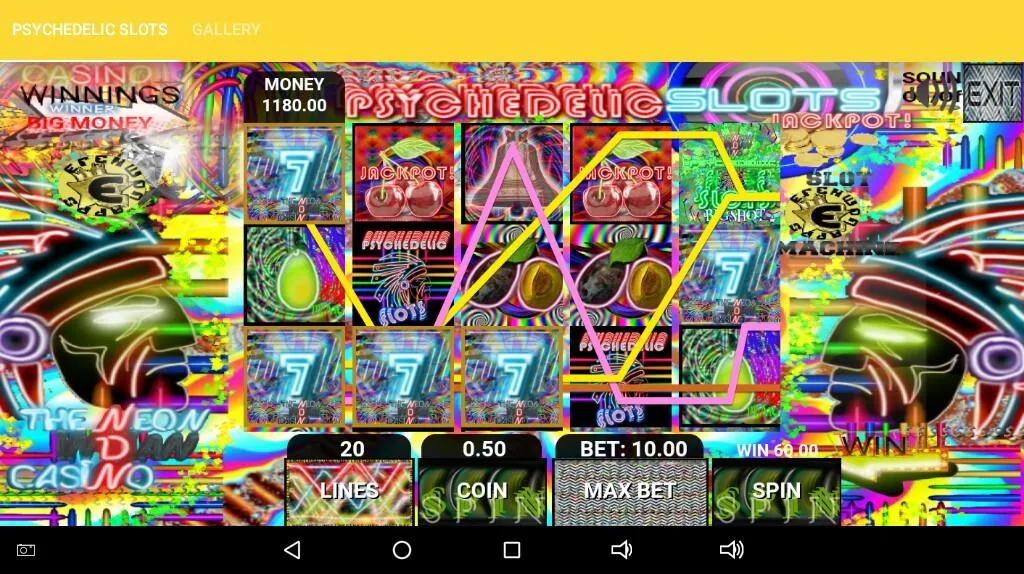 Psychedelic Slots Ekran Görüntüsü 3