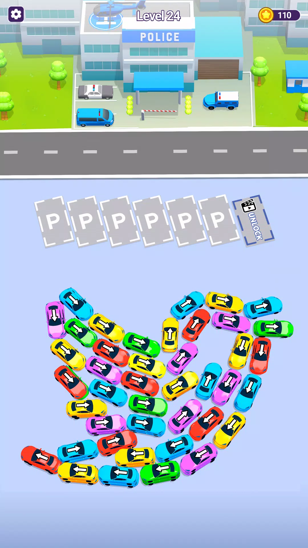 Mini Car Jam: Parking Puzzle ภาพหน้าจอ 3