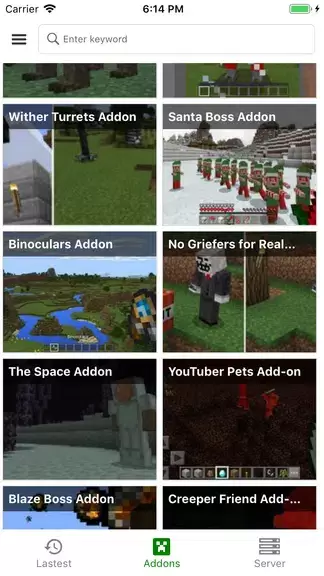 Addons for MCPE - Mods Packs Screenshot 1