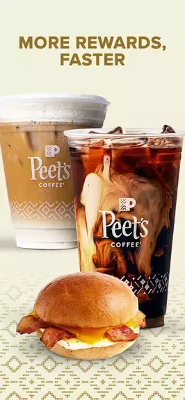 Peet’s Coffee: Earn Rewards Ảnh chụp màn hình 1