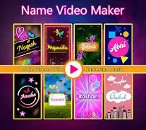 Name Video Maker - Status 2023 Captura de pantalla 1