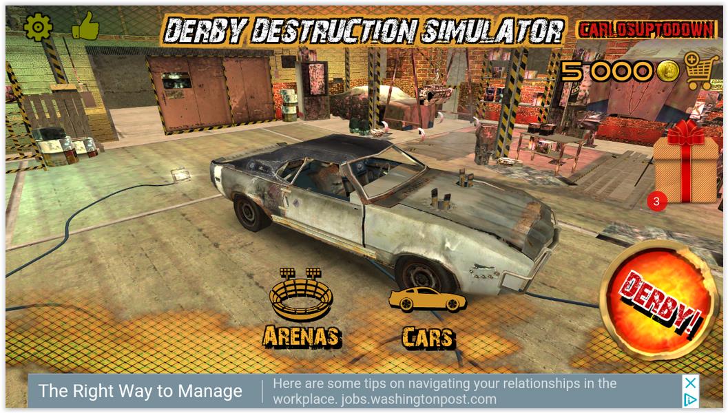 Derby Destruction Simulator Capture d'écran 0