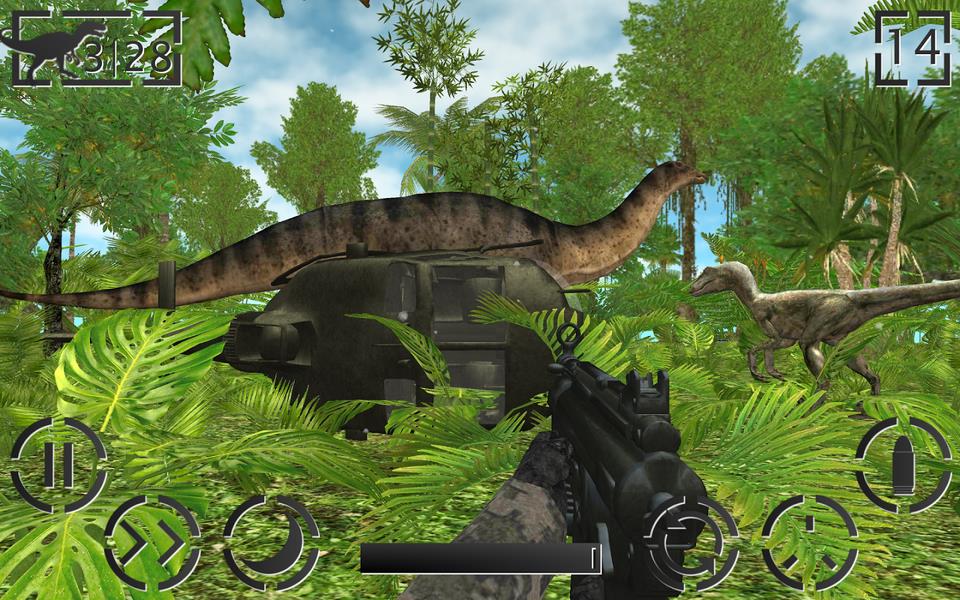 Dinosaur Hunter: Survival Game Captura de pantalla 2