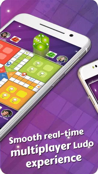 Ludo game - free board game play with friends Ảnh chụp màn hình 1