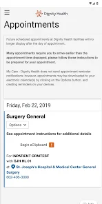my portal. by Dignity Health Captura de pantalla 1