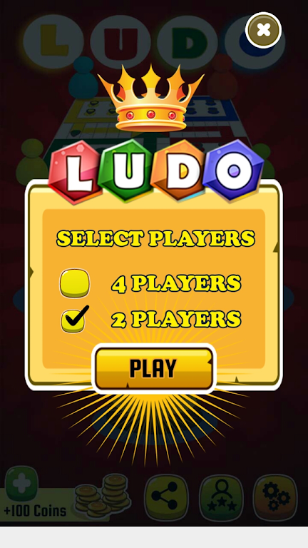 The king ludo ဖန်သားပြင်ဓာတ်ပုံ 1