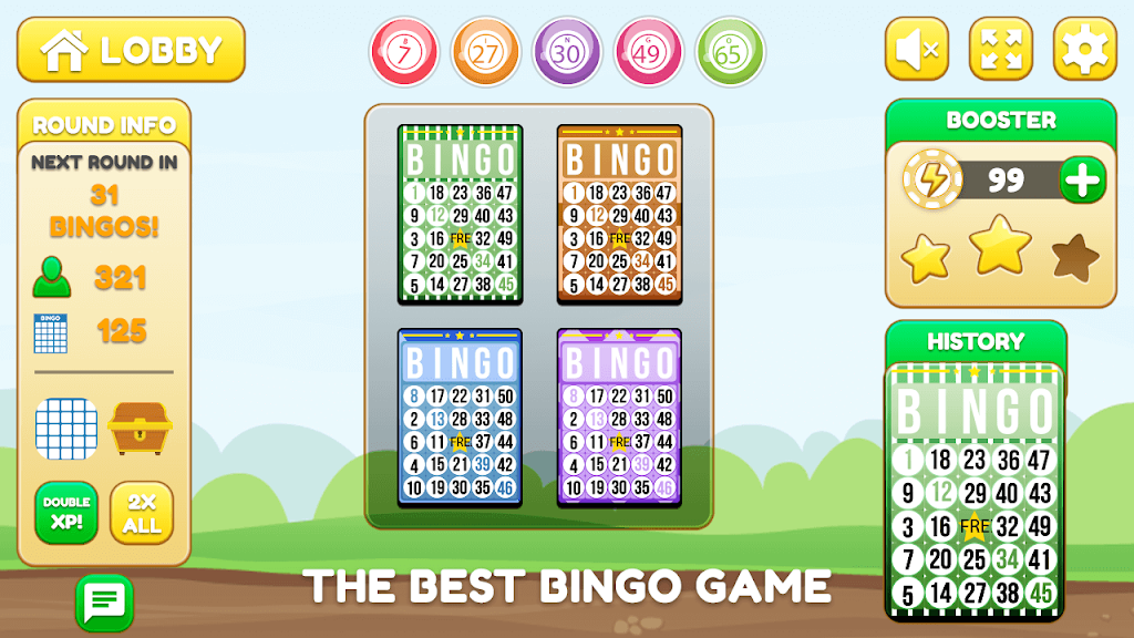 Bingo King-Free Bingo Games-Bingo Party-Bingo應用截圖第1張